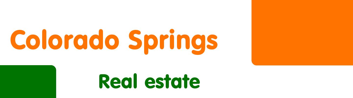 Best real estate in Colorado Springs - Rating & Reviews
